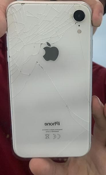 сотка айфон: IPhone Xr, Б/у, 64 ГБ, Белый, 76 % — 1