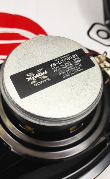 компонентная акустика: Sony xs-gtf6939. Овальные динамики. Оригинальные динамики сони — 3