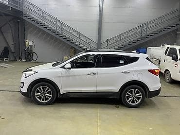 накладка на бампер: Hyundai Santa Fe: 2015 г., 2 л, Автомат, Дизель, Кроссовер — 4