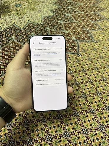 s23 mini: IPhone 15 Pro Max, Natural Titanium, Кабель, 97 % — 2
