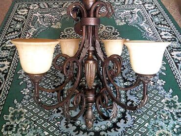 купить люстру в зал: Срочно продаю большую красивую люстру. 6ти рожковая, б\у в отличном — 1