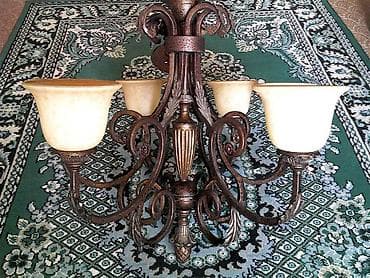 Продаю большую красивую люстру. 6ти рожковая, б\у в отличном at lalafo.kg Продаю большую красивую люстру. 6ти рожковая, б\у в отличном