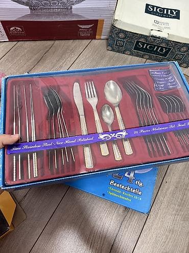 aroy d: Все, что на фото отдам за 1900. Использовали только набор ложек — 6