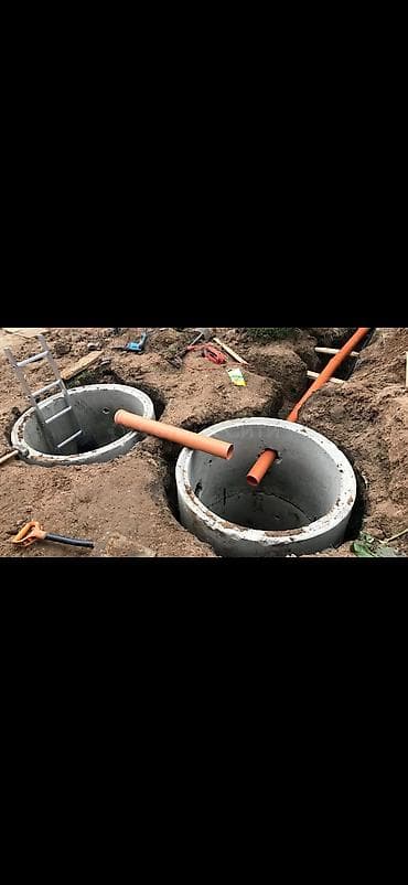 жилеза: Железобетонное (ЖБИ) кольцо для септика Размер: 110 x 90 x 7 см, Платная установка, В розницу — 5