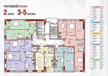 3 комнаты, 91 м², Элитка, 3 этаж, ПСО (под самоотделку) — 5