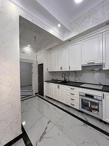 ош область: 3 комнаты, 132 м², Элитка, 14 этаж, Дизайнерский ремонт — 4