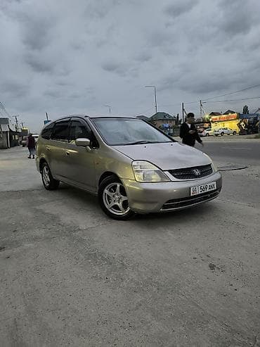 лобовой стрим: Honda Stream: 2001 г., 2 л, Автомат, Бензин, Минивэн — 1