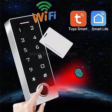 Металлические сейфовые двери: Wi‑Fi контроллер доступа с биометрией и клавиатурой, работает через — 2