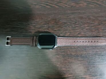 Акылдуу сааттар: Эп вотч оригинал,эпл вотч 11 серия,корпус чорный,без — 2