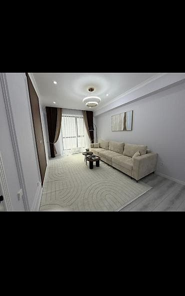 Недвижимость: 1 комната, 53 м², Асанбай мкр 7 этаж, Дизайнерский ремонт — 5