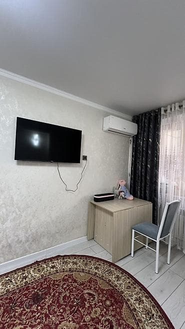 2 комнаты, 60 м², Ак-Орго ж/м Элитка, 7 этаж, Свежий ремонт — 5