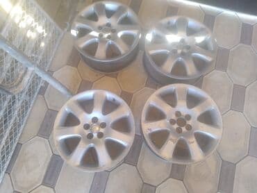 бу резина на камаз: Литые Диски R 17 Toyota, Комплект, отверстий - 5, Б/у — 6