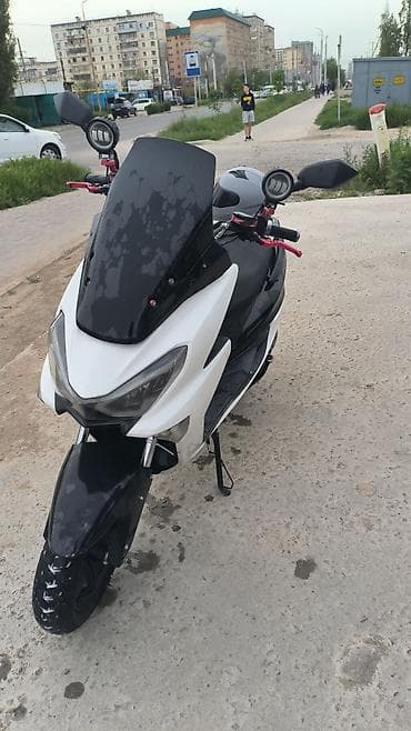 мотоцикл для детей 7 лет: Макси-скутер 150 куб. см, Бензин, Б/у — 4