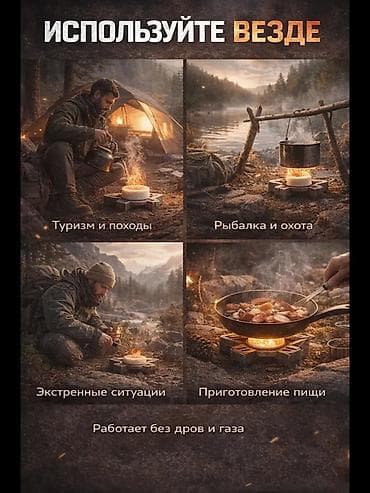 fuel tabs: Сухое горючее в таблетках Сухой спирт - Формат: прессованные белые — 3