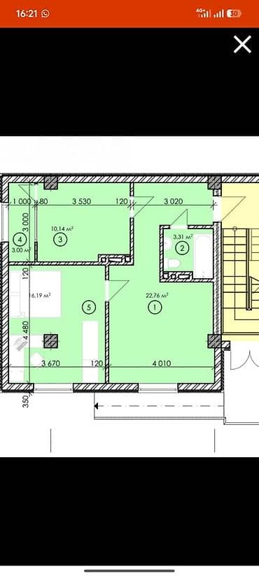 продажа квартира в арча бешик купить: 2 комнаты, 55 м², Элитка, 1 этаж, Евроремонт — 4