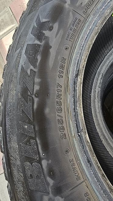 maxxis 315: Шины 265 / 65 / R 17, Зима, Б/у, Внедорожные (АТ/МТ), Япония, Bridgestone — 3