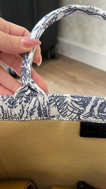 Сумки: Сумка-тоут Christian Dior Book Tote Toile de Jouy . Новая! Не — 4