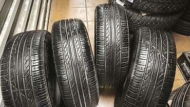 Шины 215 / 65 / R 16, Лето, Б/у, Комплект, Легковые, Корея, Kumho