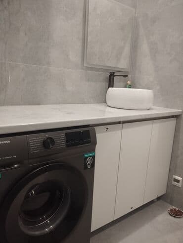 2 ком кв в бишкеке: 2 комнаты, 62 м², Элитка, 6 этаж, Дизайнерский ремонт — 10