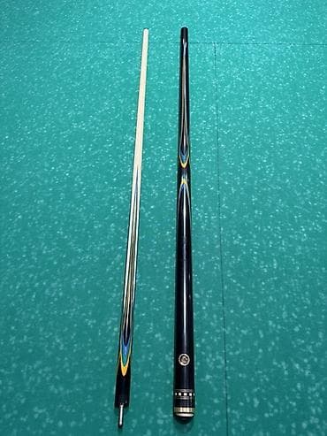 Бильярдный кий разборный (2 части) - Тип: двухсоставной кий для