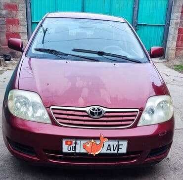цены на машины бишкек: Toyota Corolla: 2005 г., 1.6 л, Автомат, Бензиновая, Седан — 4