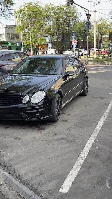 e34 m5: Mercedes-Benz E-класс AMG: 2002 г., 5 л, Автомат, Бензин, Седан — 1