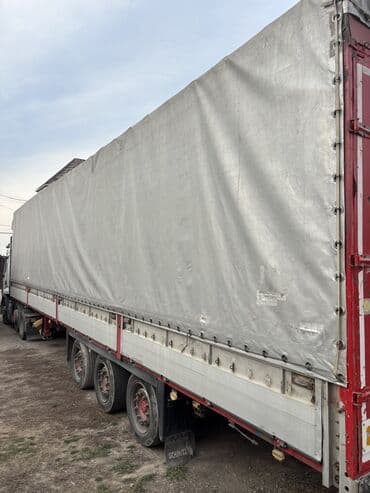 трейлер дом: Прицеп, Schmitz Cargobull, Тентованный, Б/у — 2