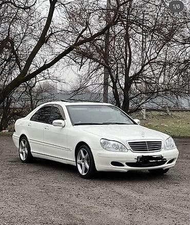 бампер на w220: Mercedes-Benz S-Class: 2003 г., 3.7 л, Автомат, Бензин, Седан — 1