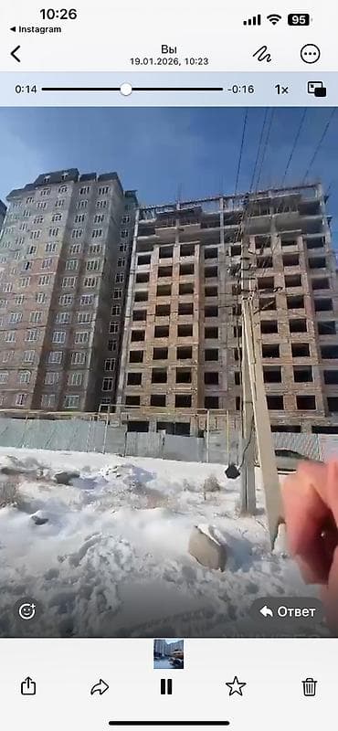 продаю квартиру 1: 1 комната, 39 м², Элитка, 14 этаж, ПСО (под самоотделку) — 7