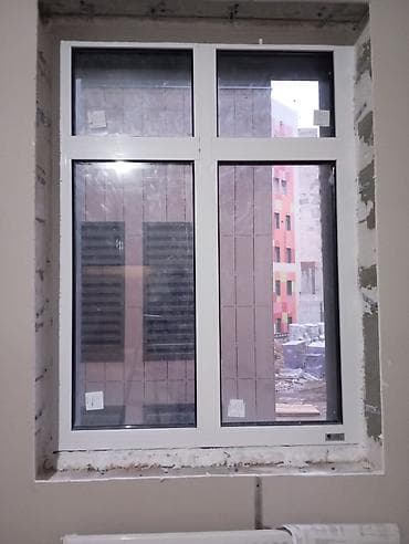 окна алюминевые: Пластиковое окно на заказ, Декоративные особенности: Декоративный переплет, Платная установка, Без рассрочки — 8