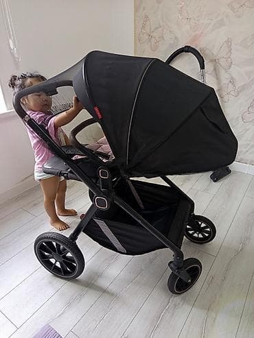 doona x: Прогулочная коляска New-X (черная) - Просторное сиденье с — 1