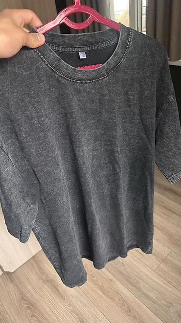 wash: Мужская футболка, L, Новый, цвет - Серый — 1