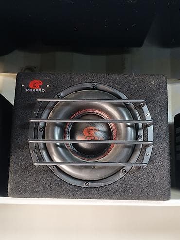 centurion s9: Сабвуфер REXPRO в закрытом корпусе. - Компактный корпус, обтянут — 1