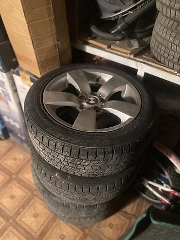 Шины: Колеса в сборе 245 / 45 / R 17, Зима, Б/у, Комплект, Легковые, Литые, отверстий - 5 — 6