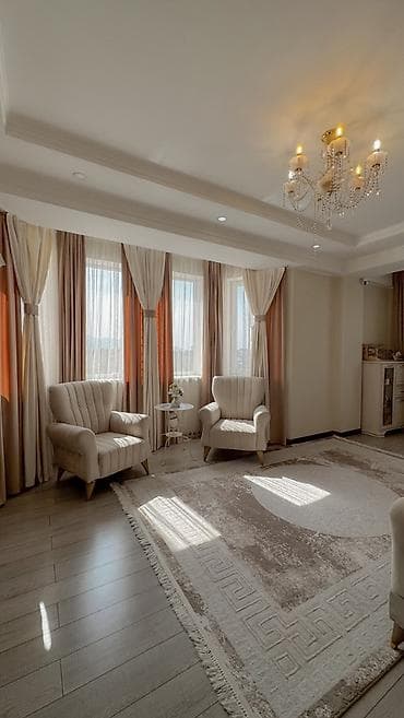 Кыймылсыз мүлк: 2 бөлмө, 72 м², 12-мкр Элитка, 9 кабат, Дизайнердик оңдоо — 3