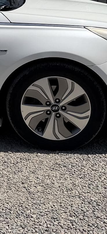 tpms: Литые Диски R 17 Hyundai, Комплект, отверстий - 4, Б/у — 2