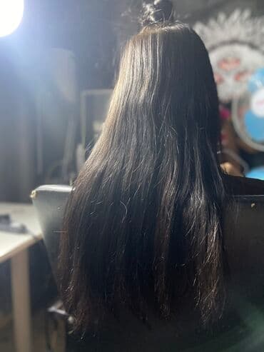 кресло барбер: #наращивание волос #на капсулах #наращивание волос На дому — 6