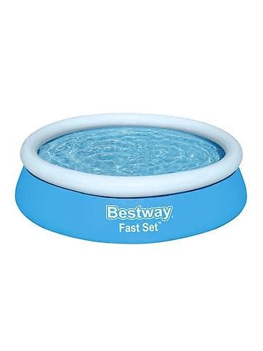 Спорт и отдых: Надувной бассейн Bestway Fast Set Артикул: 57392 - Тип — 2