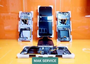 телефоы: Дисплей↙️ samsung galaxy z flip 3 f711 снятый, оригинал свет:⚪️⚫️🟣🟢 — 1