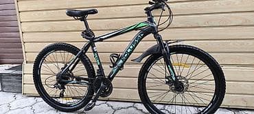 124 w124: Горные велосипеды, 26" цена за два вело16000сом. черный — 9