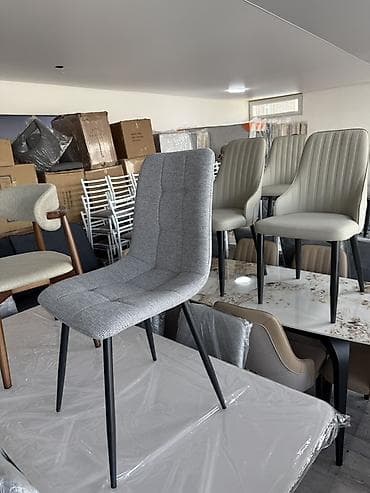 party box: Стул для кухни, Железо, цвет - Серый — 2