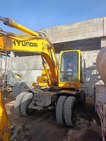 Экскаватор, Hyundai, Дөңгөлөктүү — 5