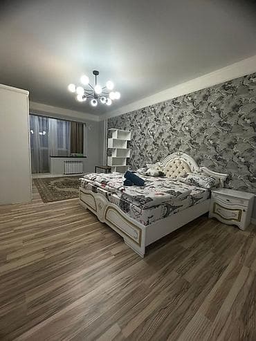 Квартиры: 1 комната, Люкс, элитка, Джал мкр (в т.ч. Верхний, Нижний, Средний), Постельное белье, Бытовая техника, Домофон — 1