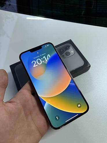 IPhone 13 Pro Max, Б/у, 512 ГБ, Черный, Зарядное устройство, Коробка, 79 % at lalafo.kg IPhone 13 Pro Max, Б/у, 512 ГБ, Черный, Зарядное устройство, Коробка, 79 %