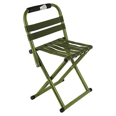 Үй жана бакча: Жүрүшкө арналган бүктөлмө отургуч, Башка материал, түсү - Жашыл — 1