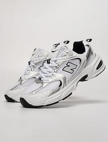 супер стильная: Кроссовки, 42, 43, New Balance, Новый, цвет - Белый, Самовывоз, Платная доставка — 7