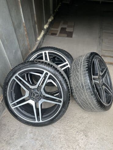 Колеса в сборе 265 / 35 / R 20, Лето, Б/у, Комплект, Легковые, Литые, отверстий - 5 at lalafo.kg Колеса в сборе 265 / 35 / R 20, Лето, Б/у, Комплект, Легковые, Литые, отверстий - 5