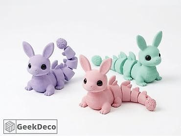 орбизовые пистолеты: Фигурка Easter Bunny Dragon от GeekDeco — очаровательный гибрид — 4