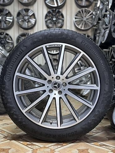 диски р22: Колеса в сборе 285 / 45 / R 22, Лето, Б/у, Комплект, Внедорожные (АТ/МТ), Литые, отверстий - 5 — 1