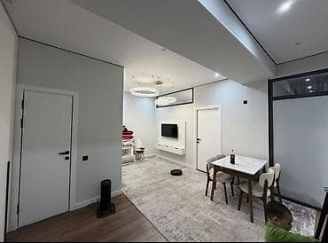 2 комнаты, 53 м², Асанбай мкр Элитка, 2 этаж, Евроремонт
